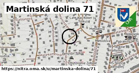 Martinská dolina 71, Nitra