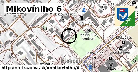 Mikovíniho 6, Nitra