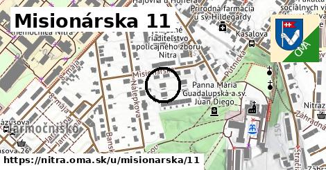 Misionárska 11, Nitra