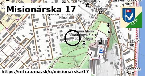 Misionárska 17, Nitra