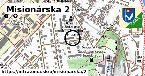 Misionárska 2, Nitra