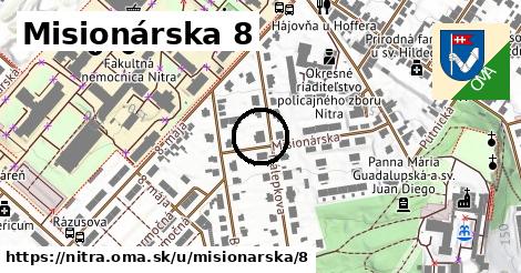 Misionárska 8, Nitra