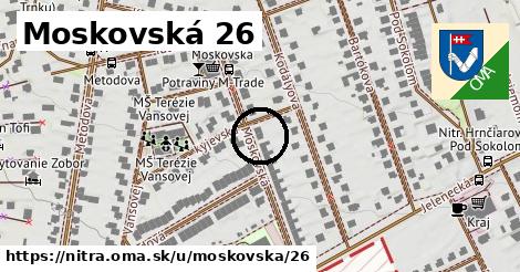 Moskovská 26, Nitra