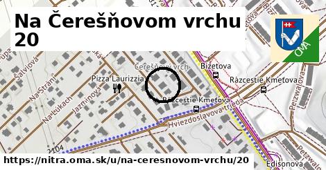 Na Čerešňovom vrchu 20, Nitra