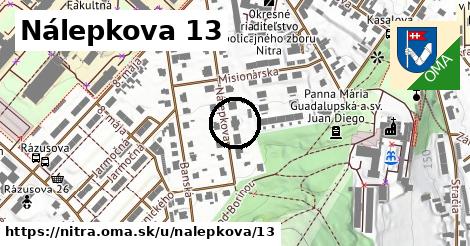 Nálepkova 13, Nitra