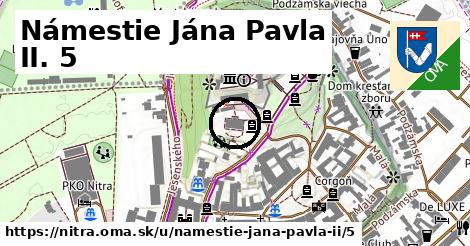 Námestie Jána Pavla II. 5, Nitra