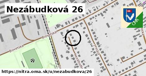 Nezábudková 26, Nitra