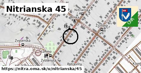 Nitrianska 45, Nitra