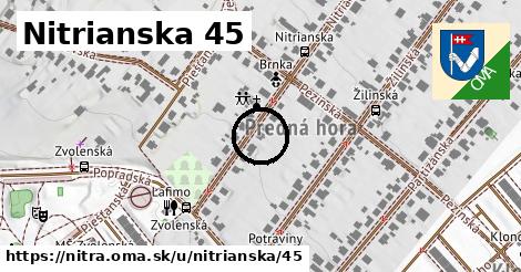 Nitrianska 45, Nitra