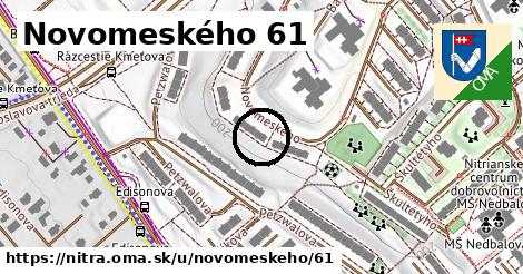 Novomeského 61, Nitra