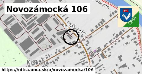 Novozámocká 106, Nitra