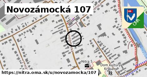 Novozámocká 107, Nitra