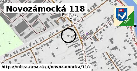 Novozámocká 118, Nitra