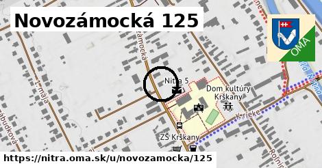 Novozámocká 125, Nitra