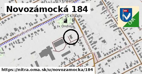 Novozámocká 184, Nitra