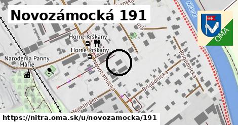 Novozámocká 191, Nitra