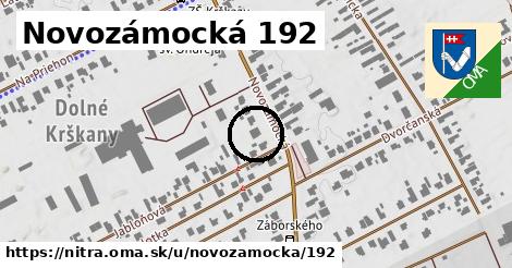 Novozámocká 192, Nitra