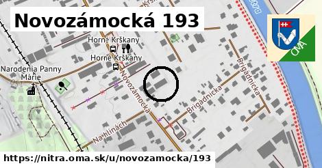 Novozámocká 193, Nitra