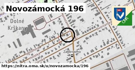 Novozámocká 196, Nitra