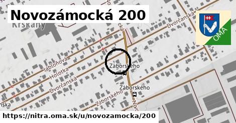 Novozámocká 200, Nitra