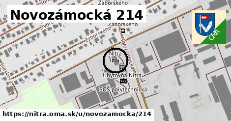 Novozámocká 214, Nitra