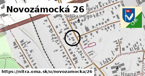 Novozámocká 26, Nitra