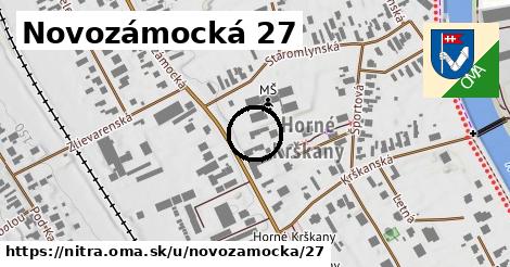 Novozámocká 27, Nitra