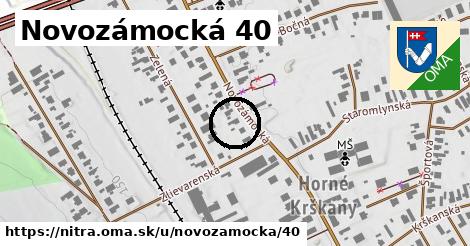 Novozámocká 40, Nitra