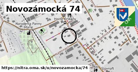 Novozámocká 74, Nitra