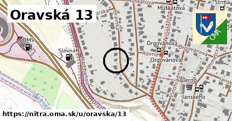 Oravská 13, Nitra