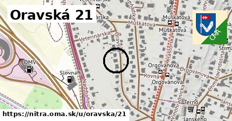 Oravská 21, Nitra