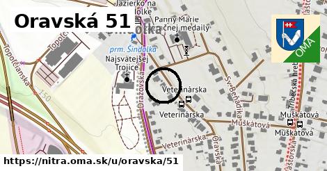 Oravská 51, Nitra