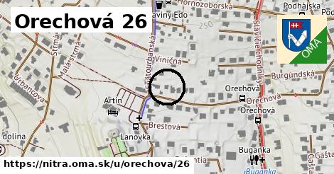 Orechová 26, Nitra