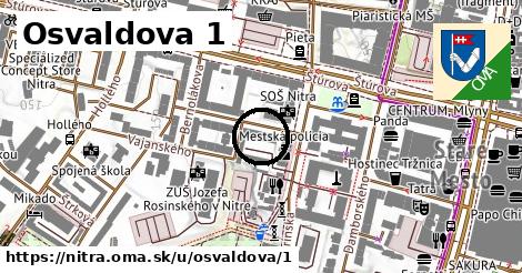 Osvaldova 1, Nitra