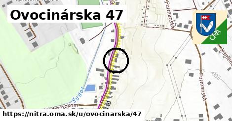 Ovocinárska 47, Nitra