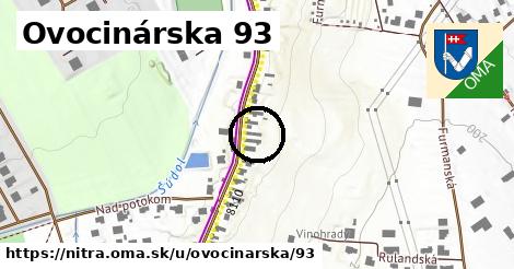 Ovocinárska 93, Nitra
