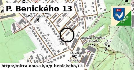 P. Benického 13, Nitra