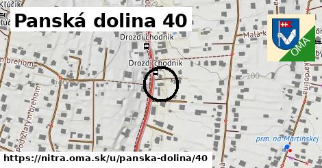Panská dolina 40, Nitra