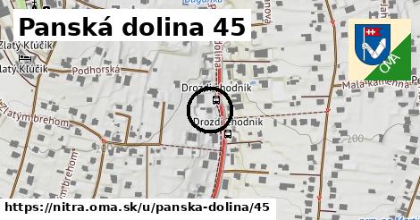 Panská dolina 45, Nitra