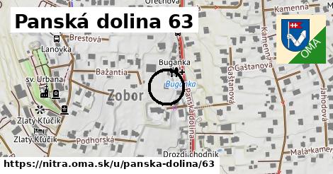 Panská dolina 63, Nitra