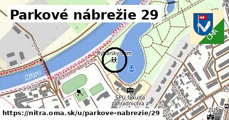 Parkové nábrežie 29, Nitra