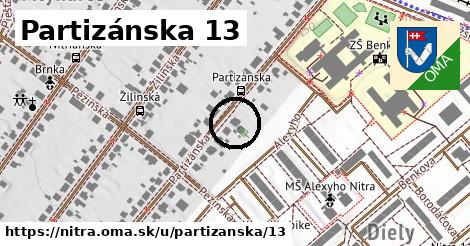 Partizánska 13, Nitra