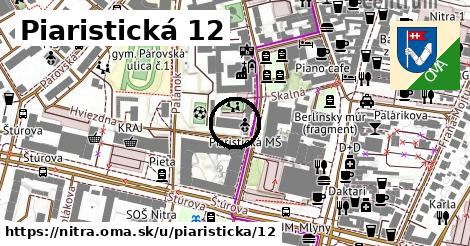 Piaristická 12, Nitra