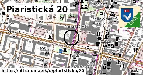 Piaristická 20, Nitra