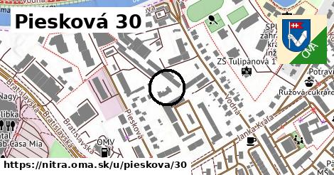 Piesková 30, Nitra