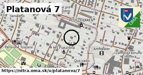 Platanová 7, Nitra