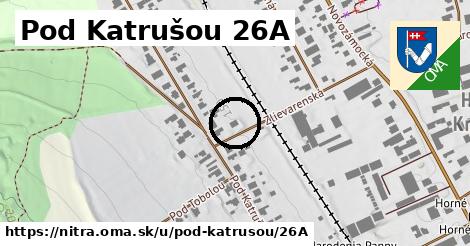 Pod Katrušou 26A, Nitra