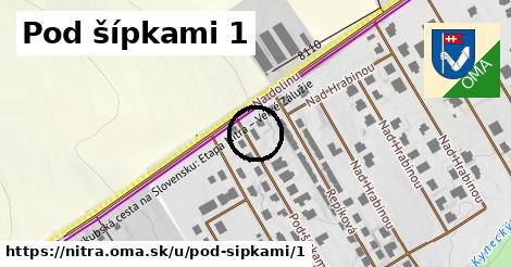 Pod šípkami 1, Nitra