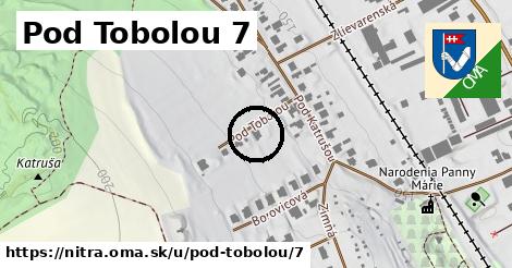 Pod Tobolou 7, Nitra