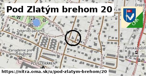 Pod Zlatým brehom 20, Nitra